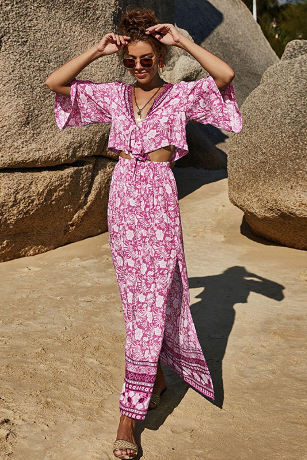 Talyah Top & Skirt set