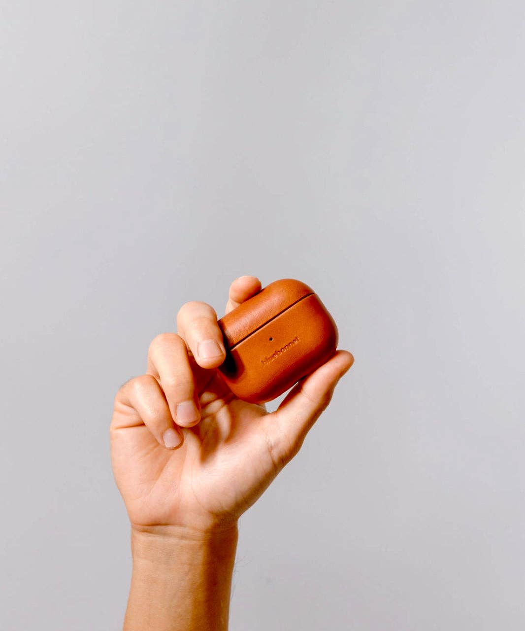 Leather AirPods 4 Case - Saddle Tan