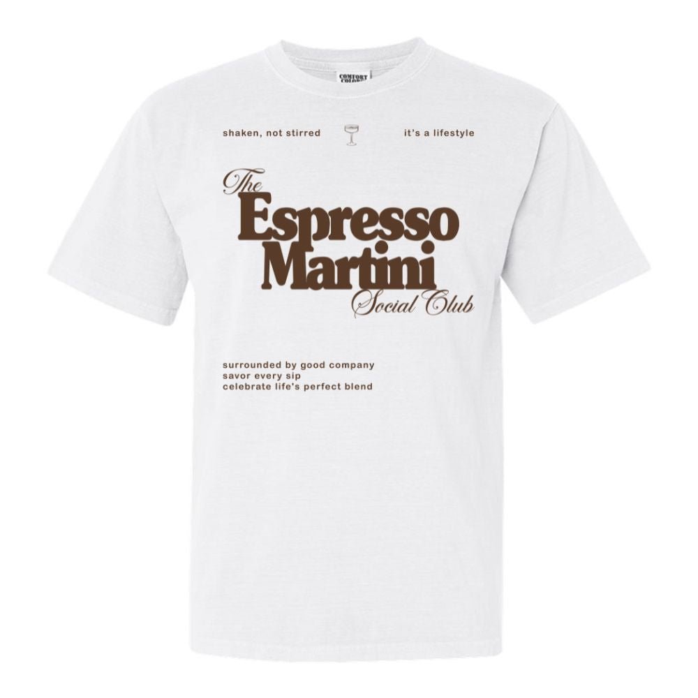 'Espresso Martini Social Club' T-Shirt