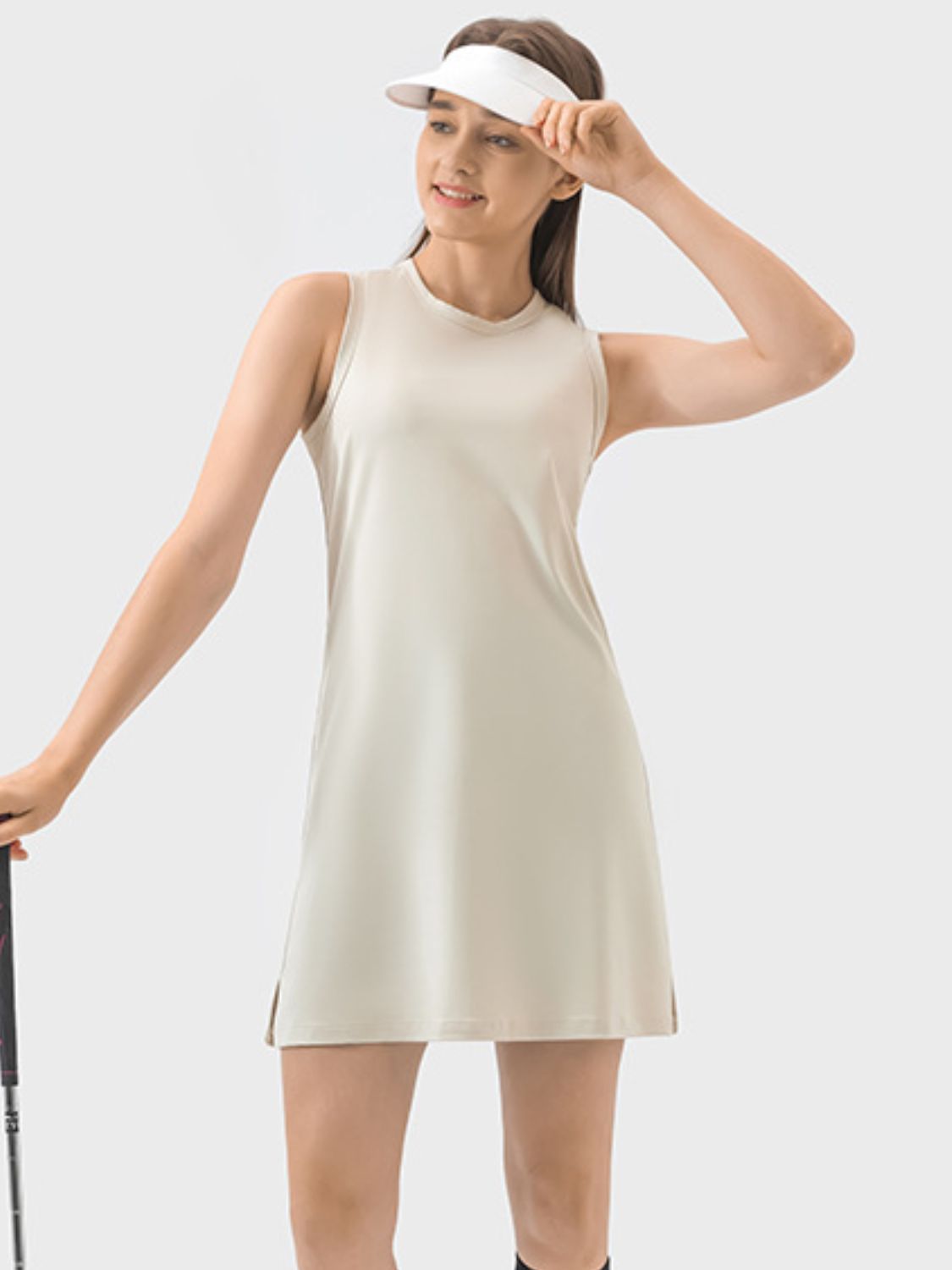Simplee Sleeveless Active Dress