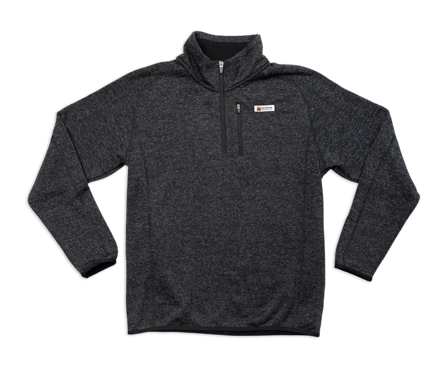 Men's Premium Pullover - 1/4 Zip (Pepper)