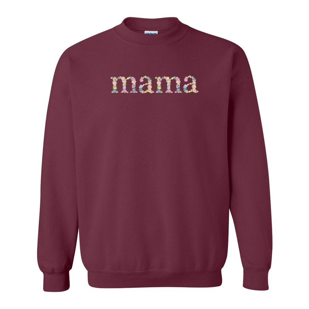 'Floral Mama' Crewneck Sweatshirt