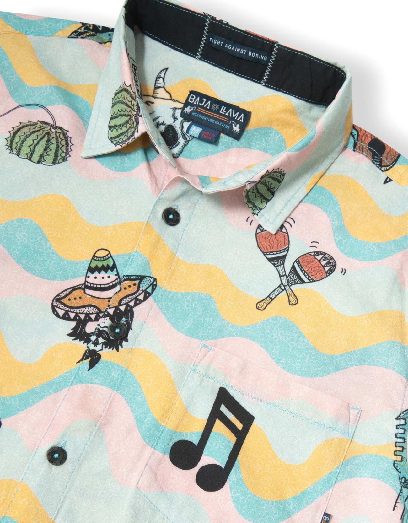 AY CARAMBA - 7-SEAS™ BUTTON UP