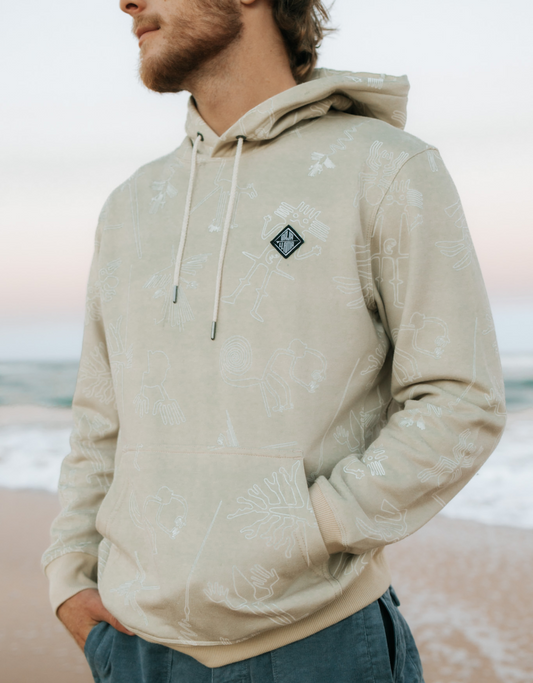 NAZCA LINES - HELSINKI COTTON HOODIE