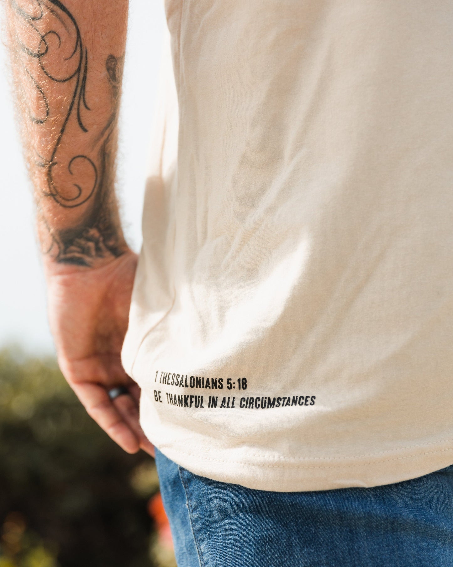 Gratitude Sand Tee
