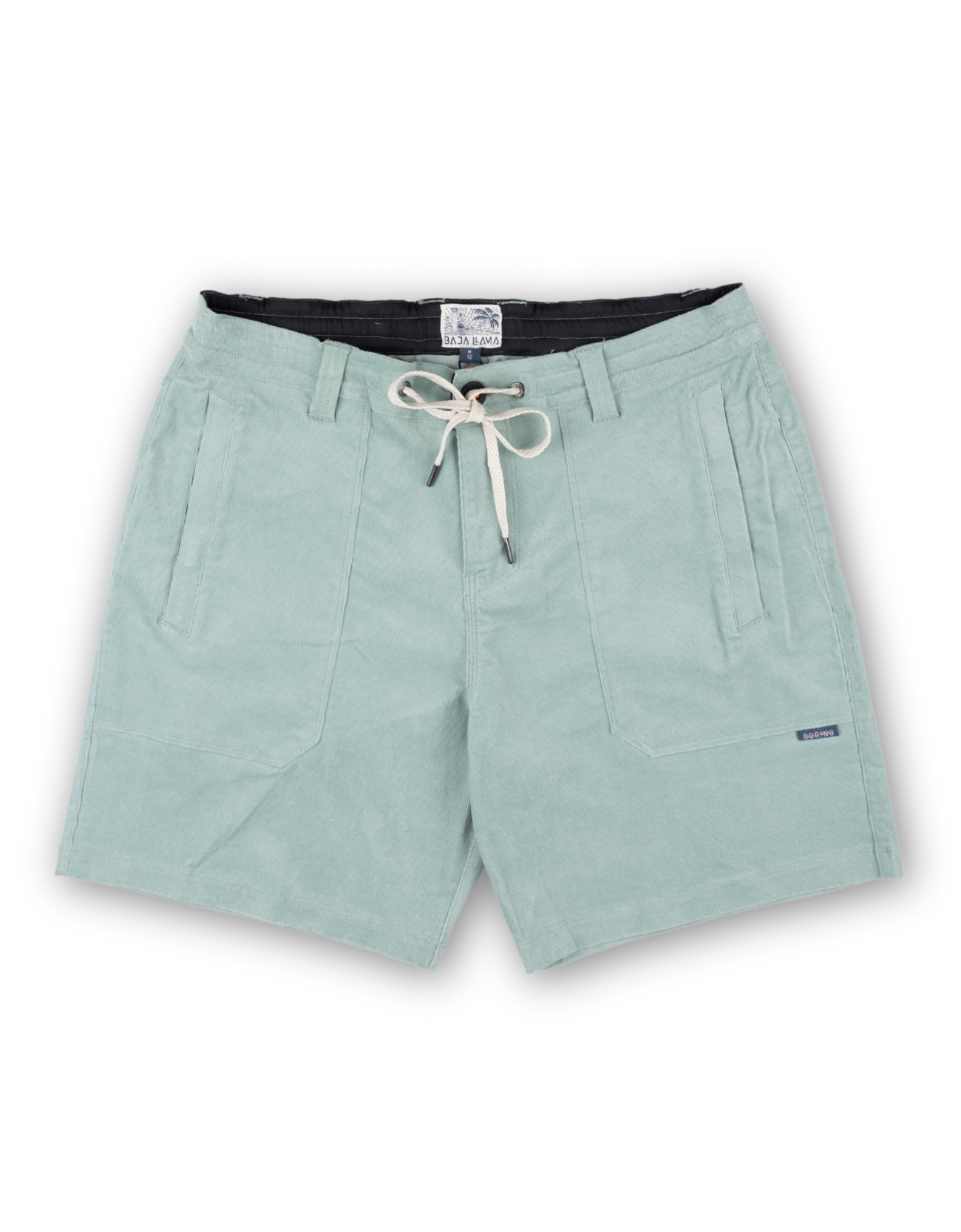 ARROYO 7" INSEAM STRETCH CORDUROY WALKSHORTS - MINT GREEN