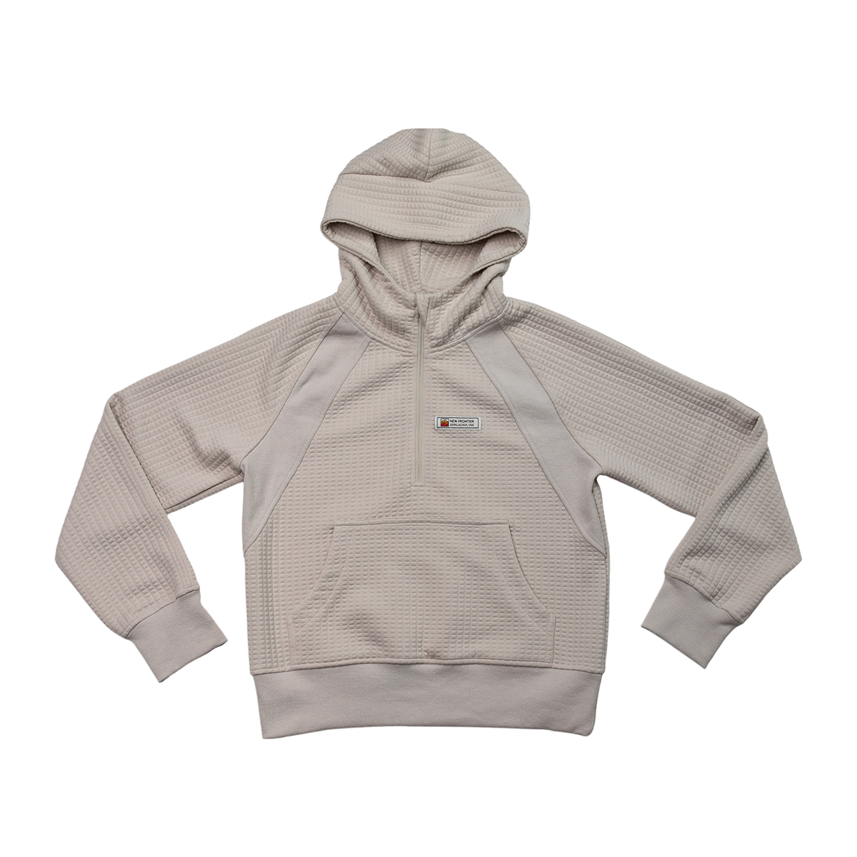 Women's Waffle Tech Hoodie (Stone)