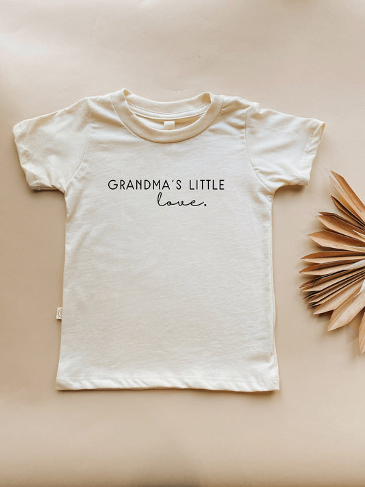 Grandma's Little Love Organic Kids T-shirt