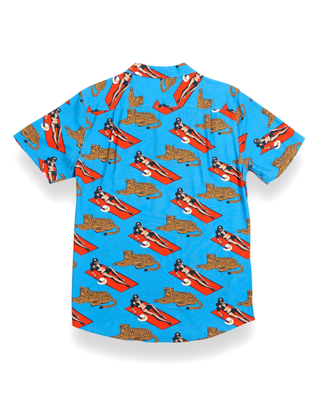 PURRFECT WOMAN - BLUE NIGHTHAWK™ BUTTON UP
