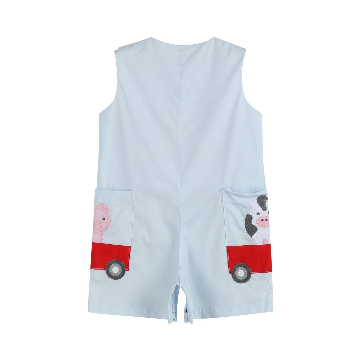 Light Blue Barnyard Pocket Shortalls