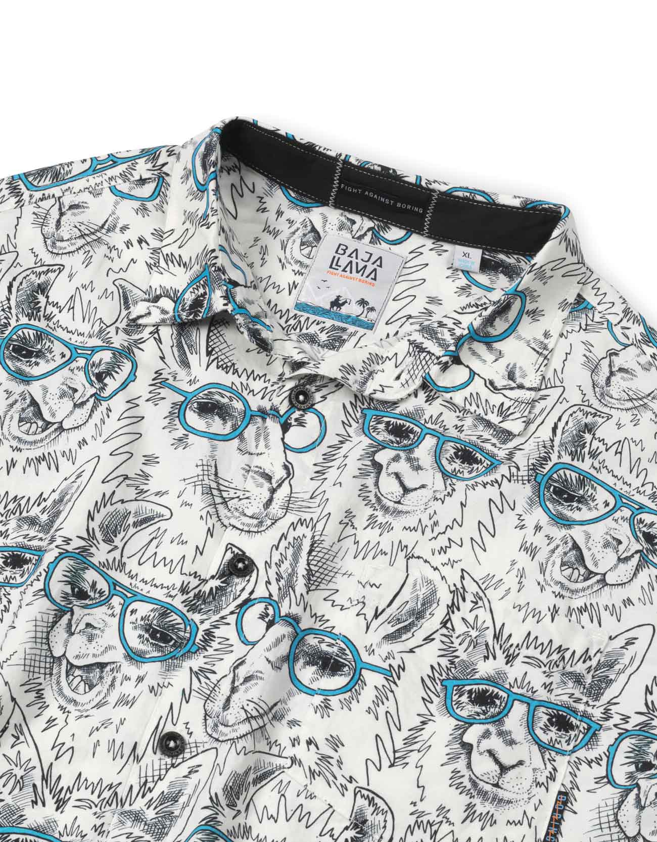 LLAMA M.D. - 7-SEAS™ BUTTON UP