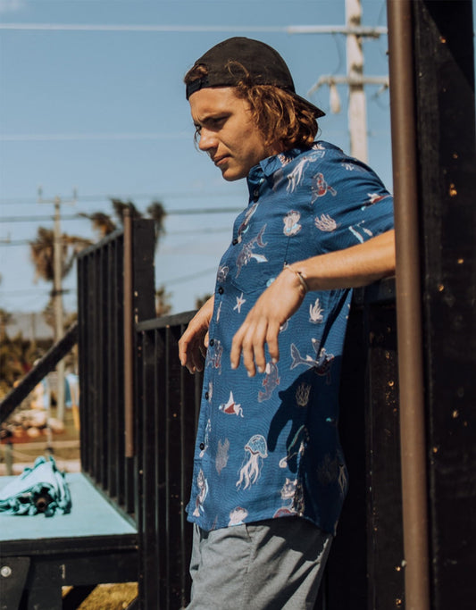 SPLIT PERSONALITIES - NIGHTHAWK™ BUTTON UP