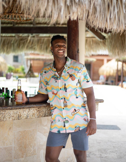 AY CARAMBA - 7-SEAS™ BUTTON UP