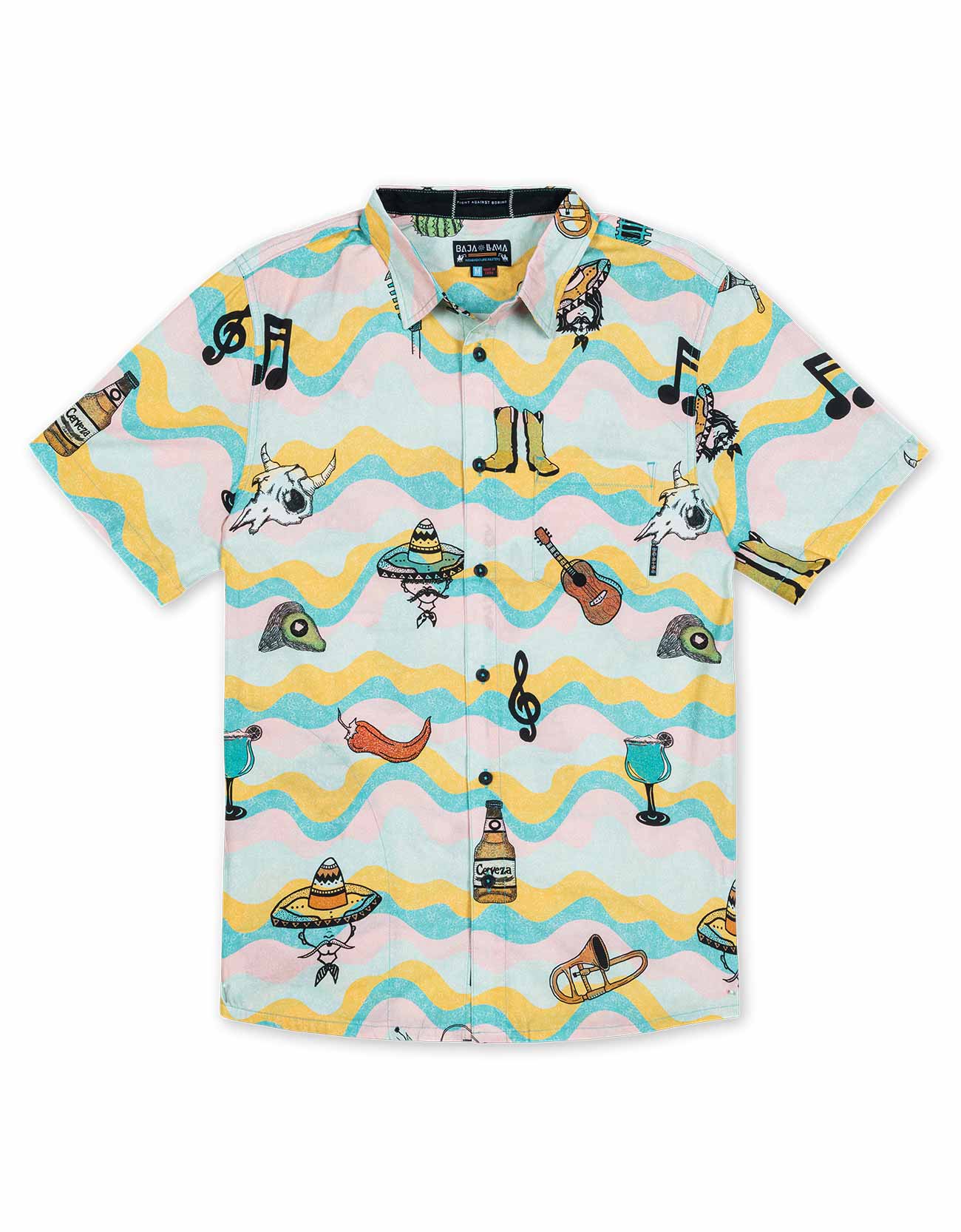 AY CARAMBA - 7-SEAS™ BUTTON UP