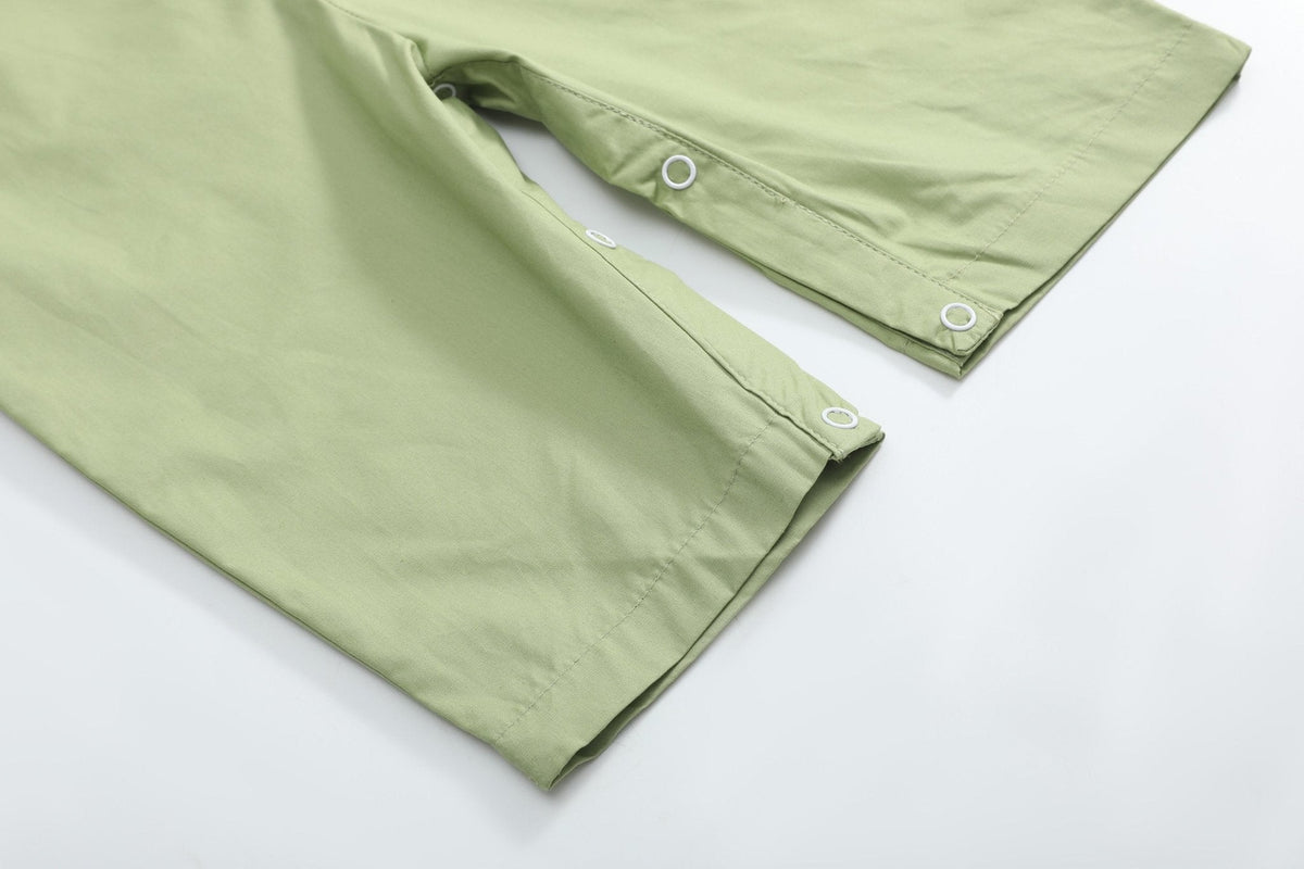 Pistachio Green Mallard Duck Smocked Longall