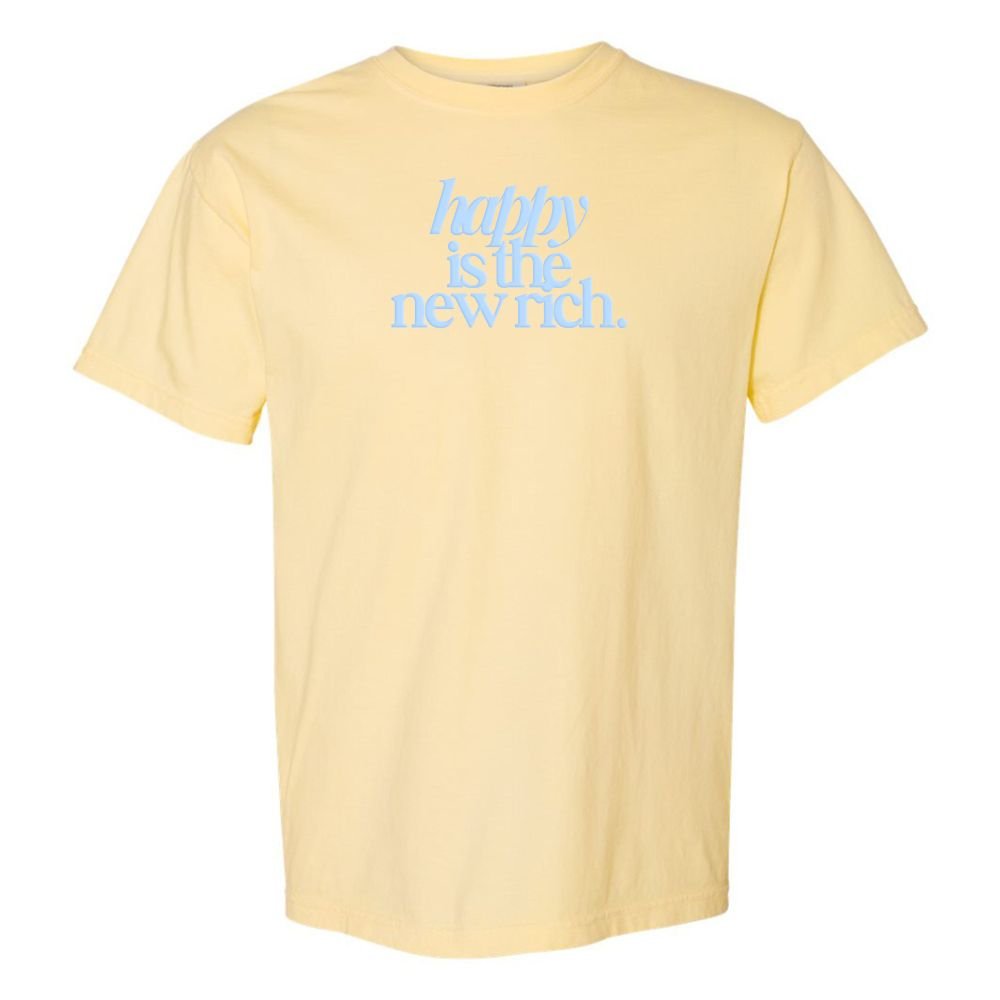 PUFF 'Happy Is The New Rich' T-Shirt