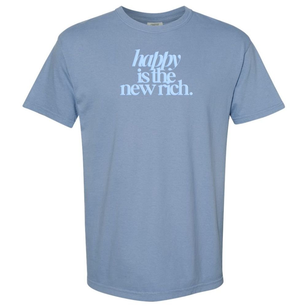 PUFF 'Happy Is The New Rich' T-Shirt