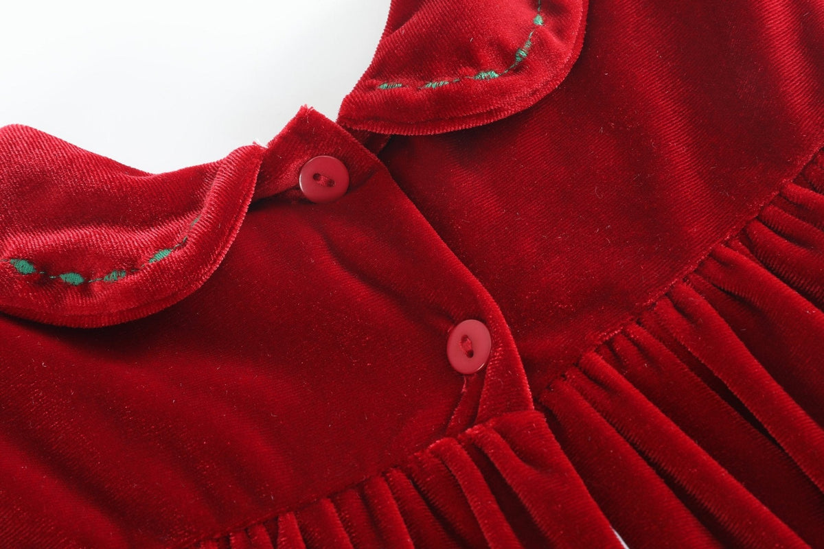 Red Velvet Holiday Dress