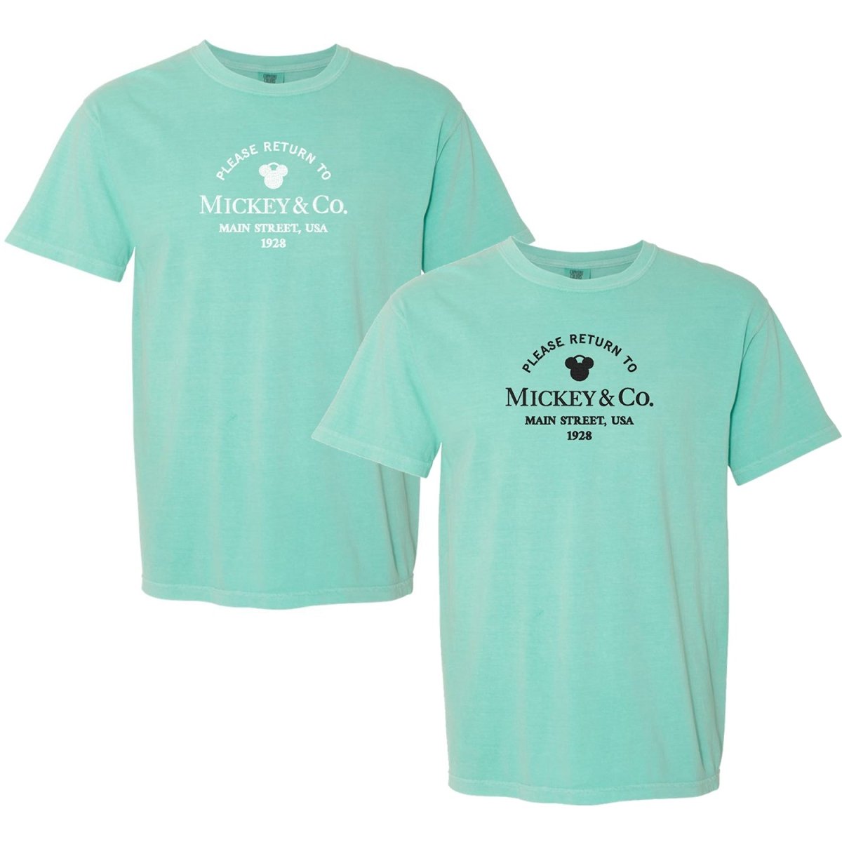 Return To Mickey & Co. Embroidered T-Shirt