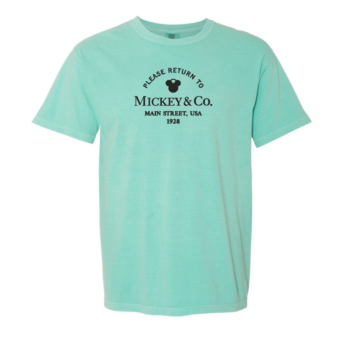 Return To Mickey & Co. Embroidered T-Shirt