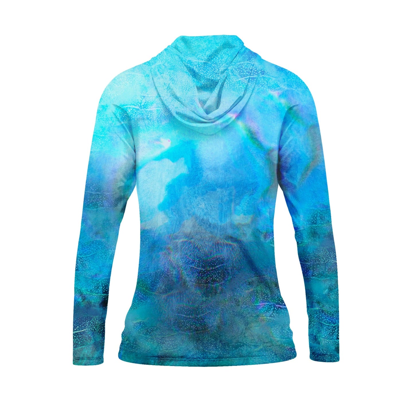 Blue Crab Sport Tec Hooded Long Sleeve – Women's