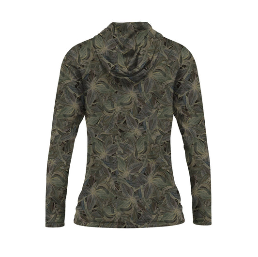 Mangrove Camo Sport Tec Hooded Long Sleeve – Women's