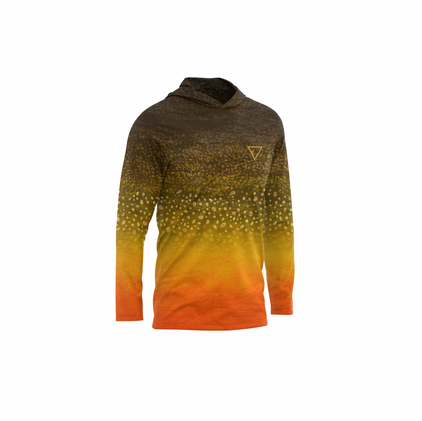 Brook Trout Sport Tec Hooded Long Sleeve - Youth