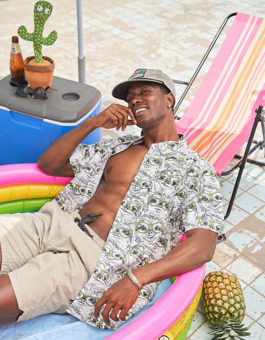 SLOTH MEISTER - 7-SEAS™ BUTTON UP