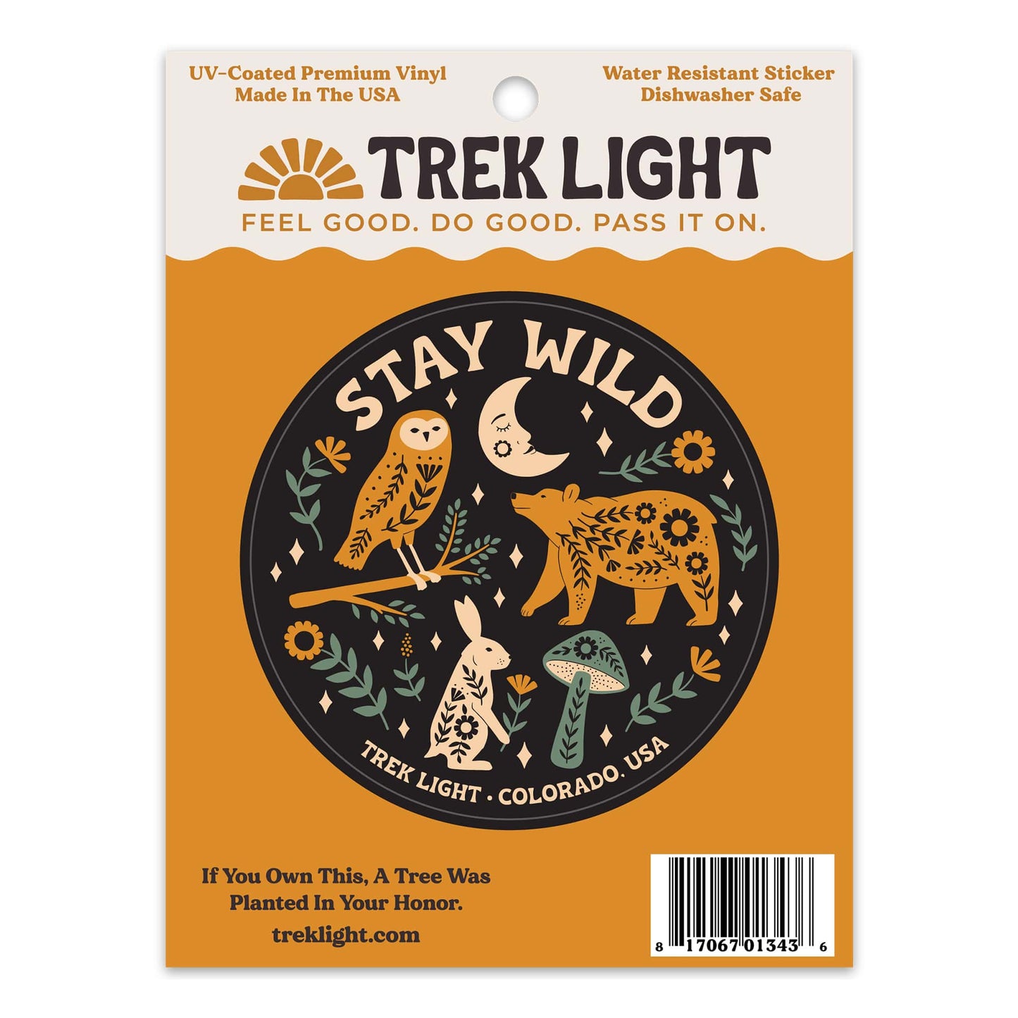Stay Wild Sticker