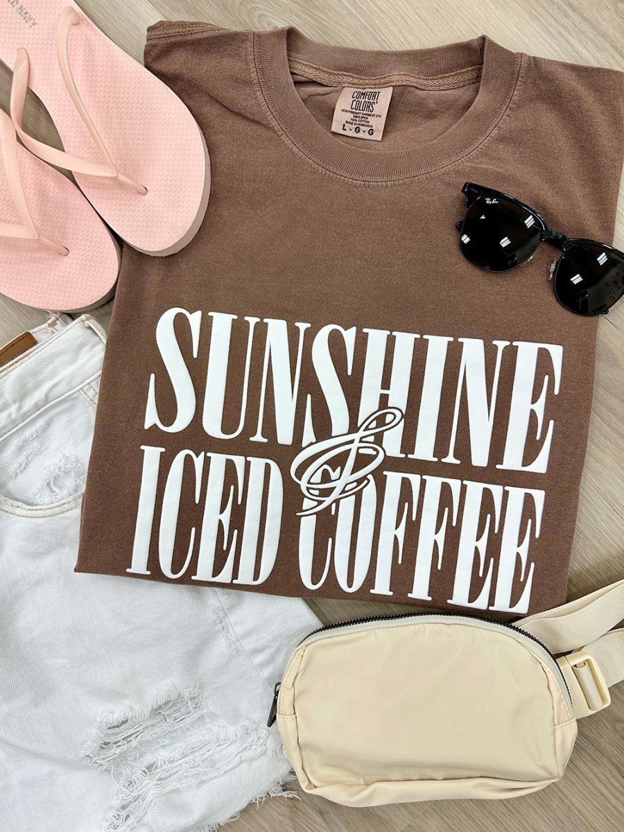 PUFF 'Sunshine & Iced Coffee' T-Shirt