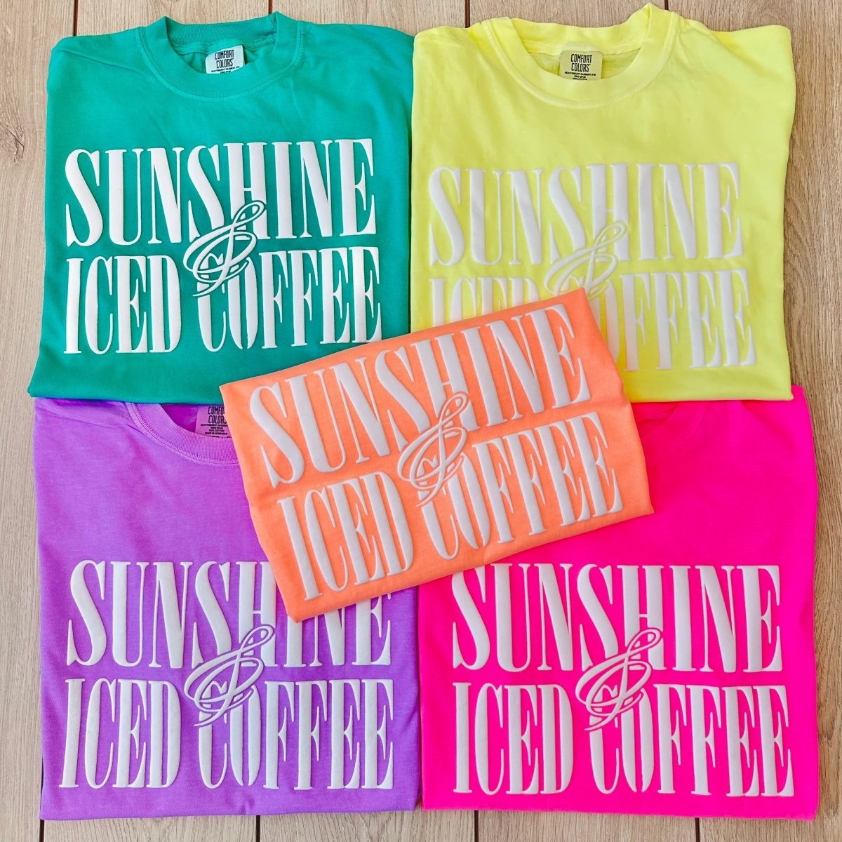PUFF 'Sunshine & Iced Coffee' T-Shirt