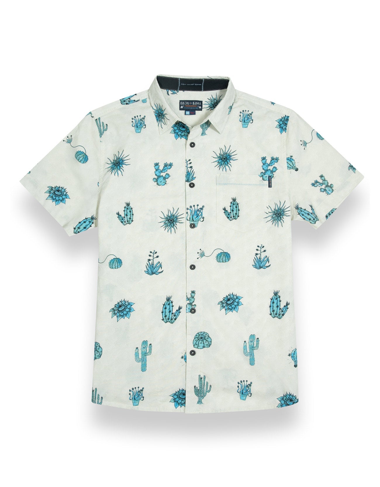 NO DROUGHT NO DOUBT - 7-SEAS™ BUTTON UP