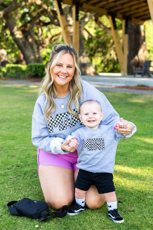 Toddler 'Vans Mini ' Crewneck Sweatshirt