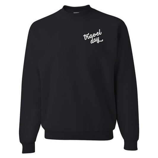 'Travel Day' Crewneck Sweatshirt