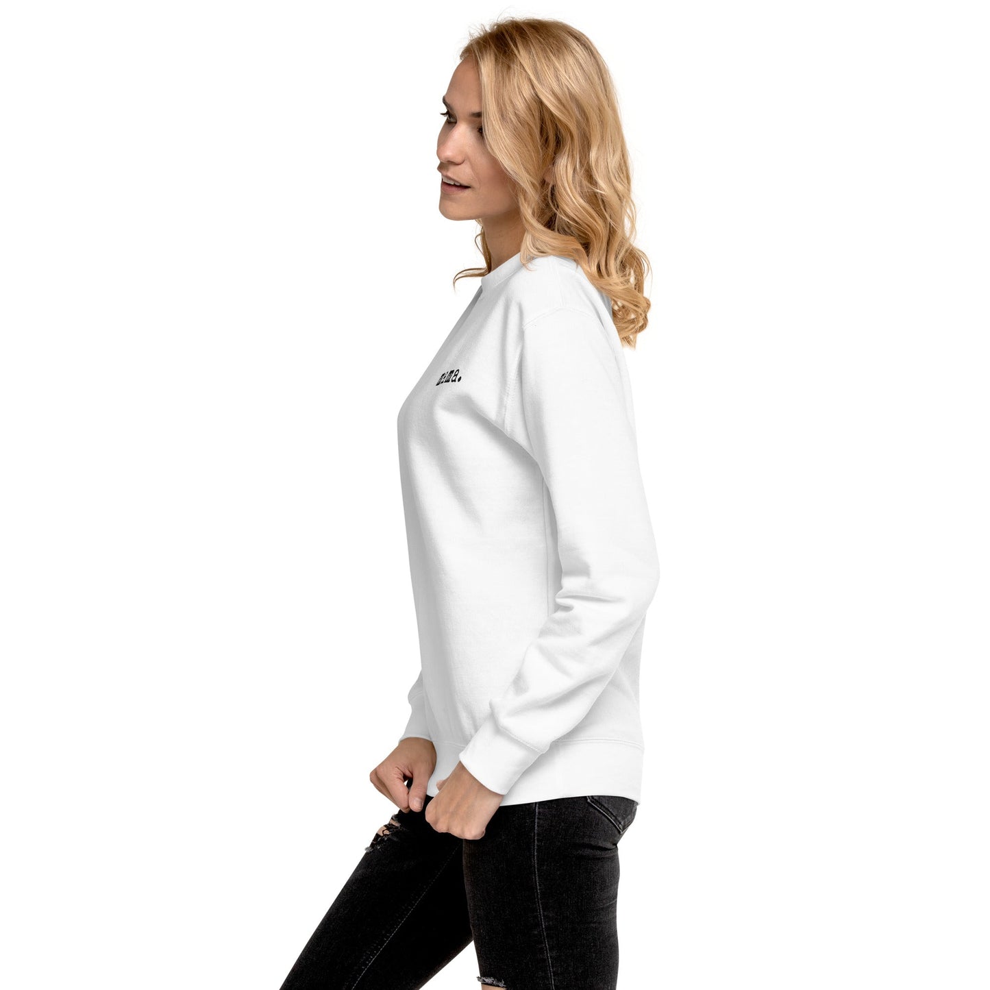 Mama. Embroidered | Premium Adult Sweatshirt