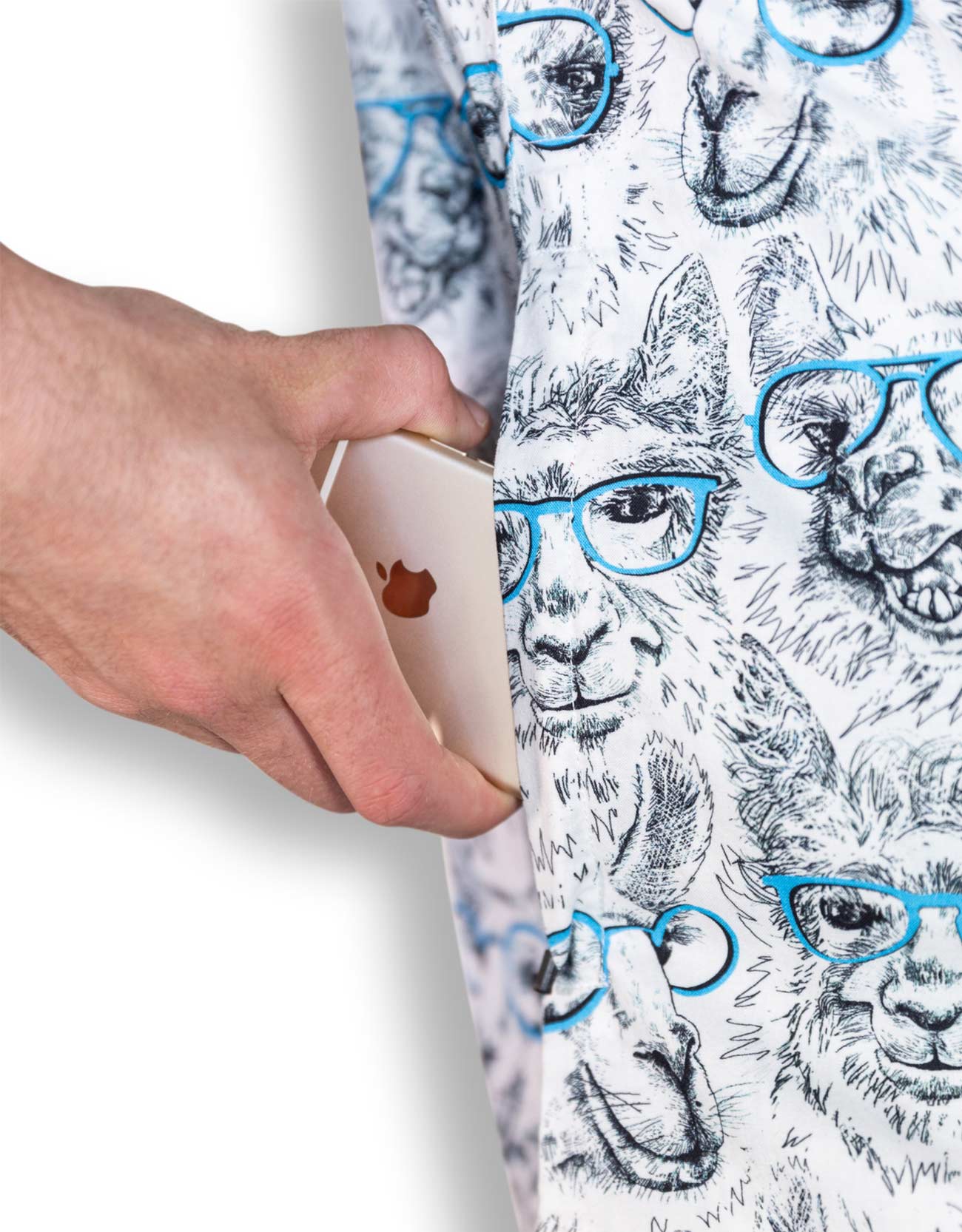 LLAMA M.D. - 7-SEAS™ BUTTON UP