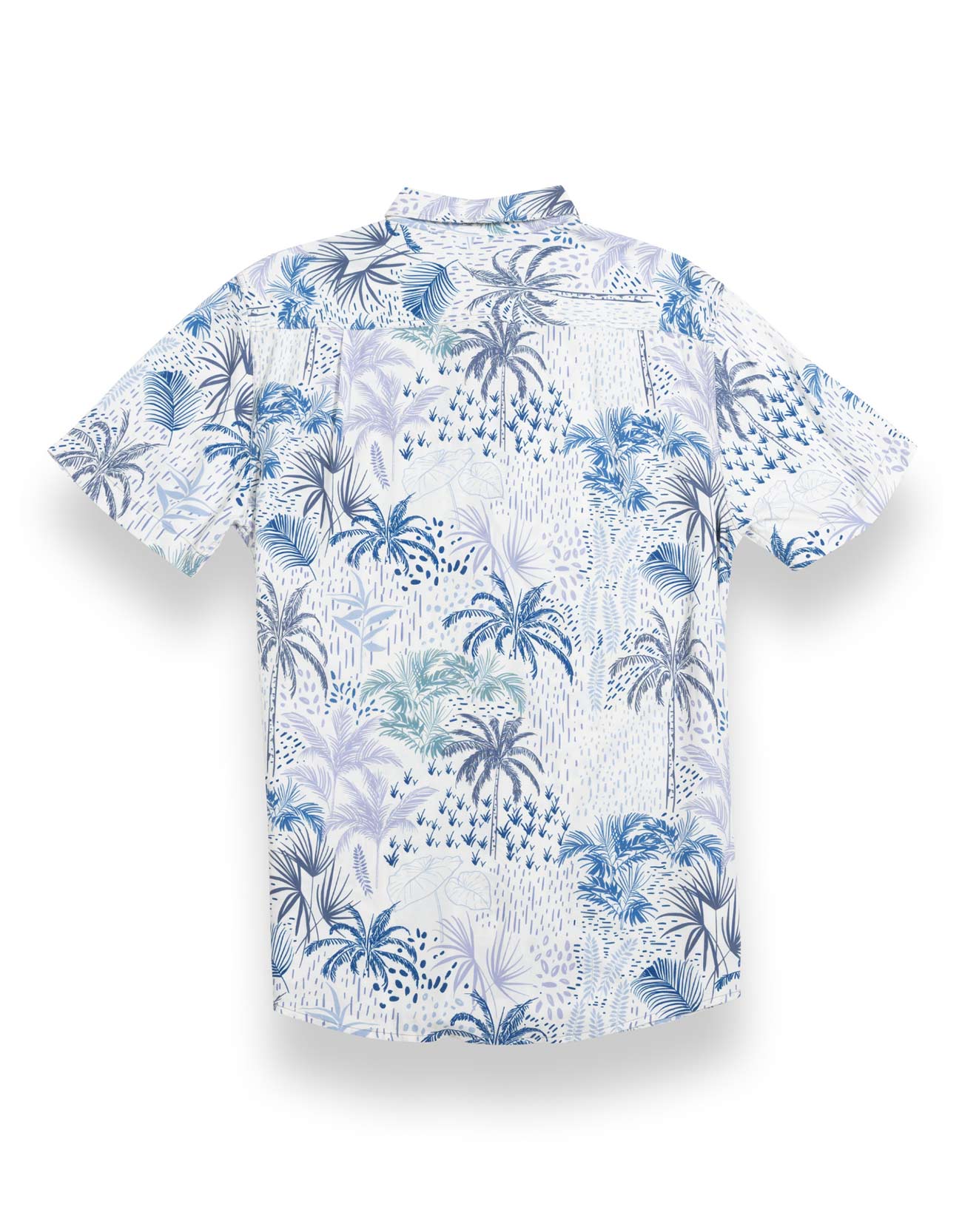 WHITE HOT TROPICS - WHITE NIGHTHAWK™ BUTTON UP