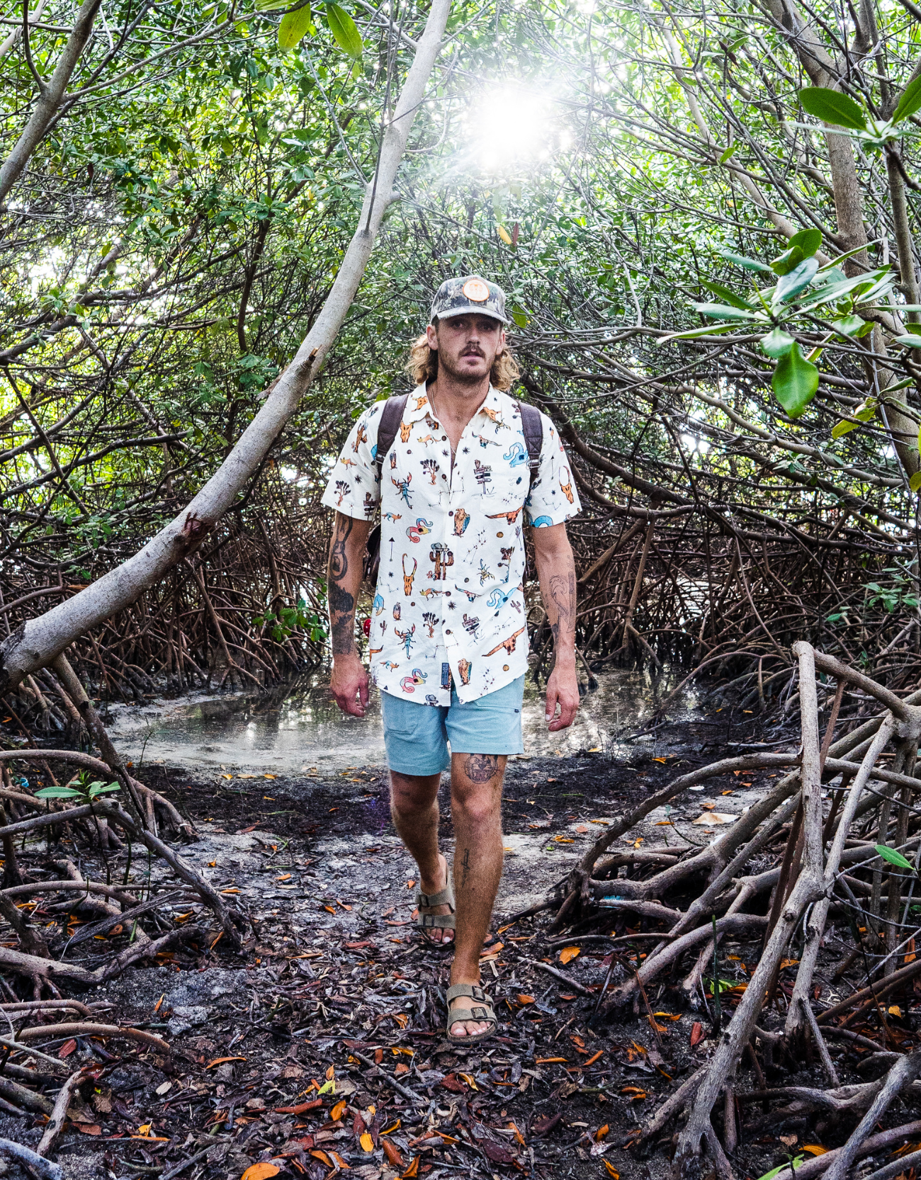 DANGEROUS DESERT - 7-SEAS™ BUTTON UP