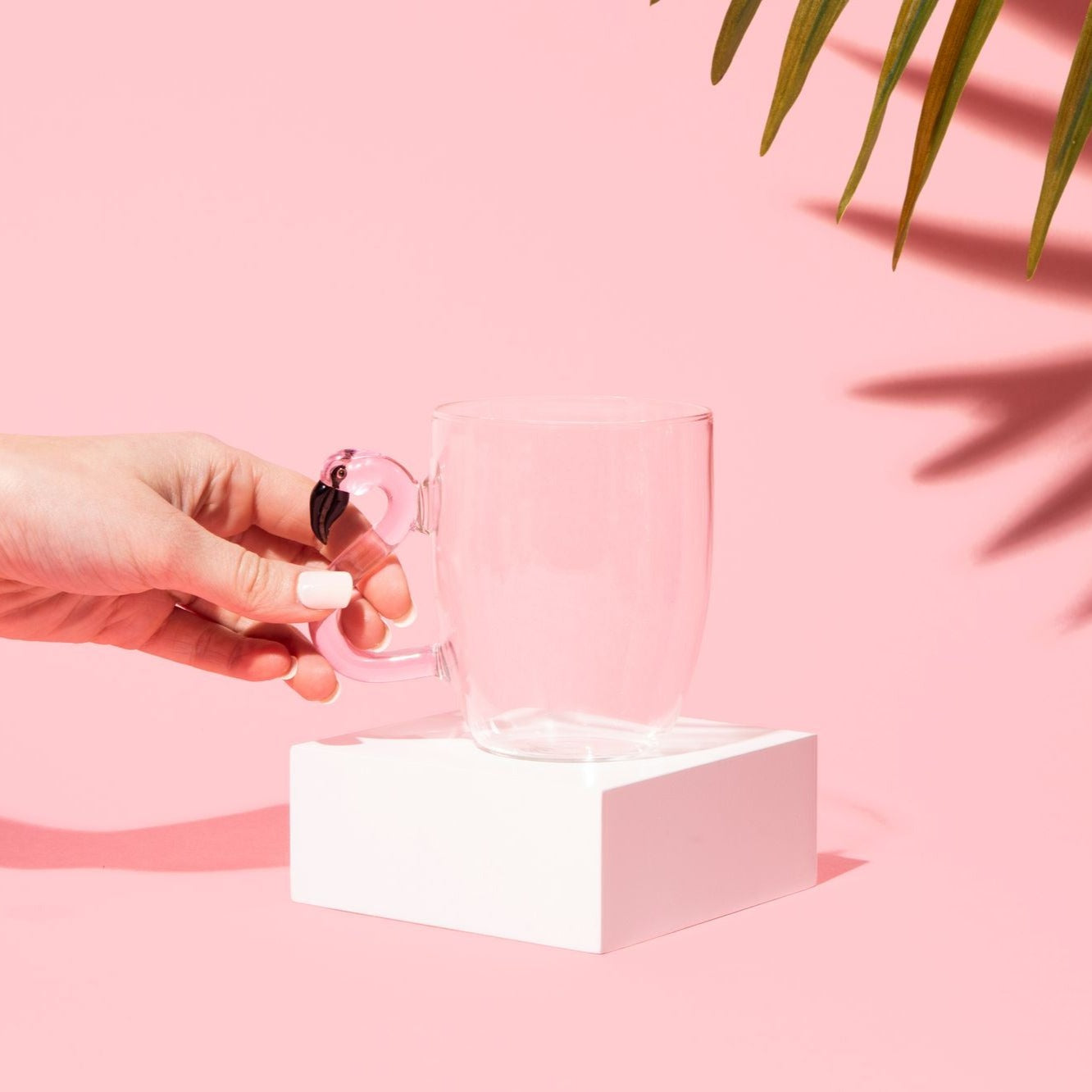 Flamingo Glass Mugs