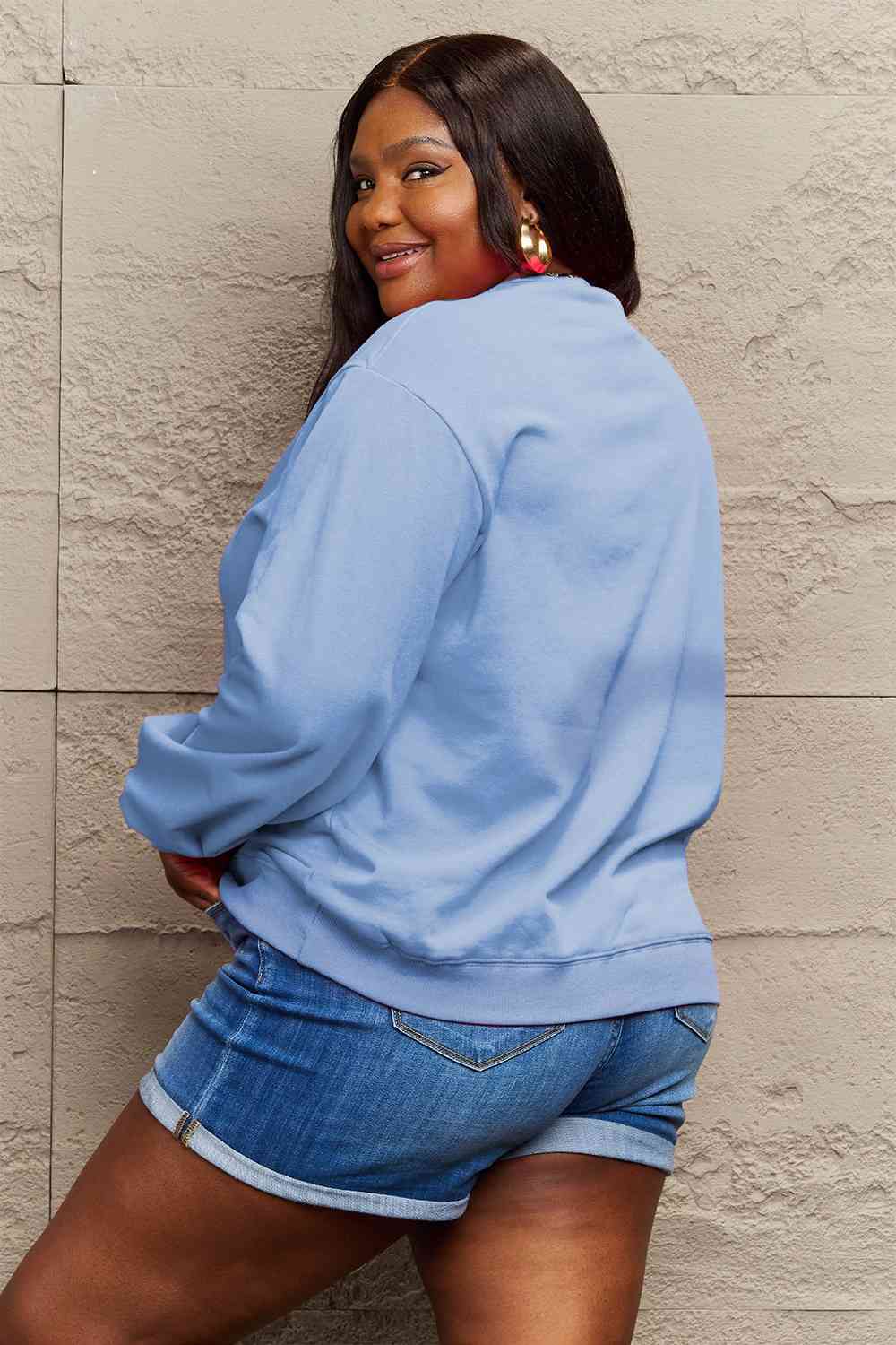 Simply Love Full Size GAME DAY Graphic Sweatshirt - 5 Colors!