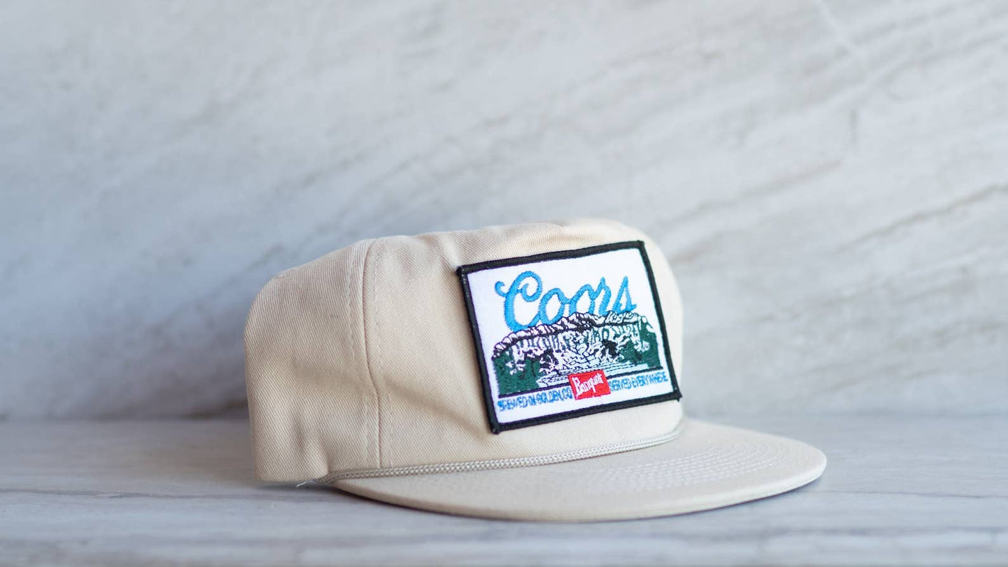 Coors Banquet Mountain Embroidered Hat - 1 left!
