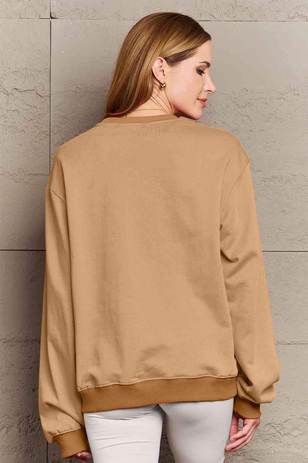 Simply Love Full Size Football Helmet Graphic Sweatshirt - 5 Colors!