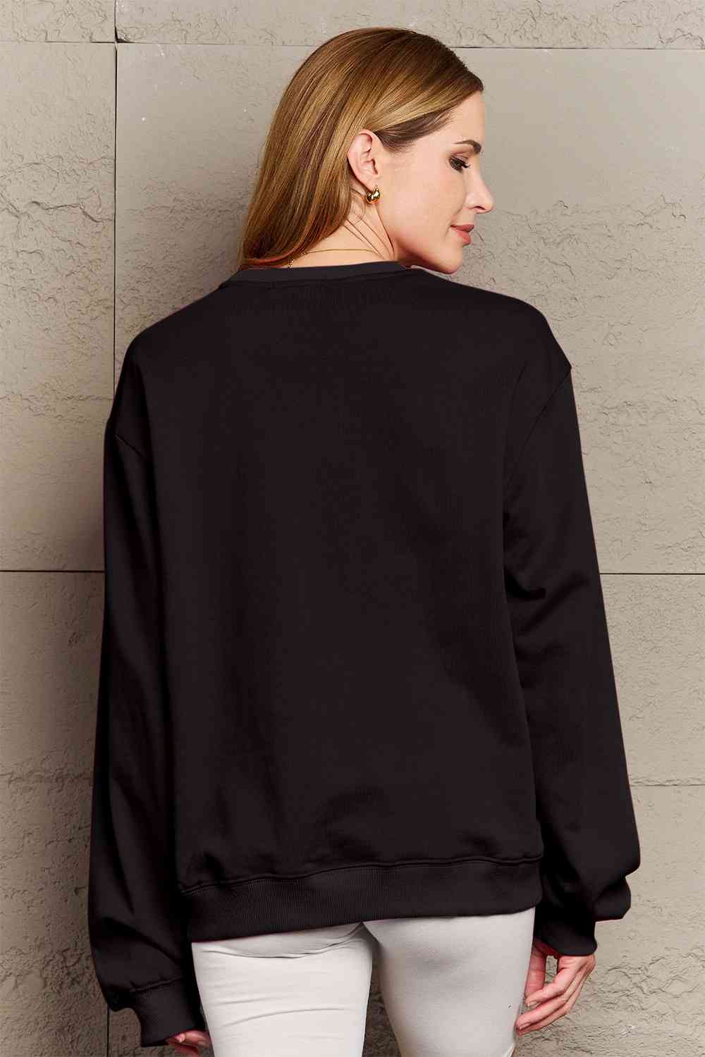 Simply Love Full Size Football Helmet Graphic Sweatshirt - 5 Colors!