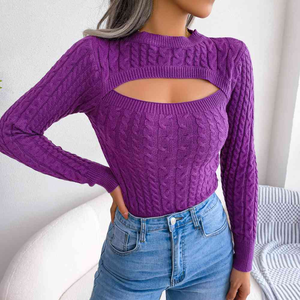 Margeaux Cut Out Sweater