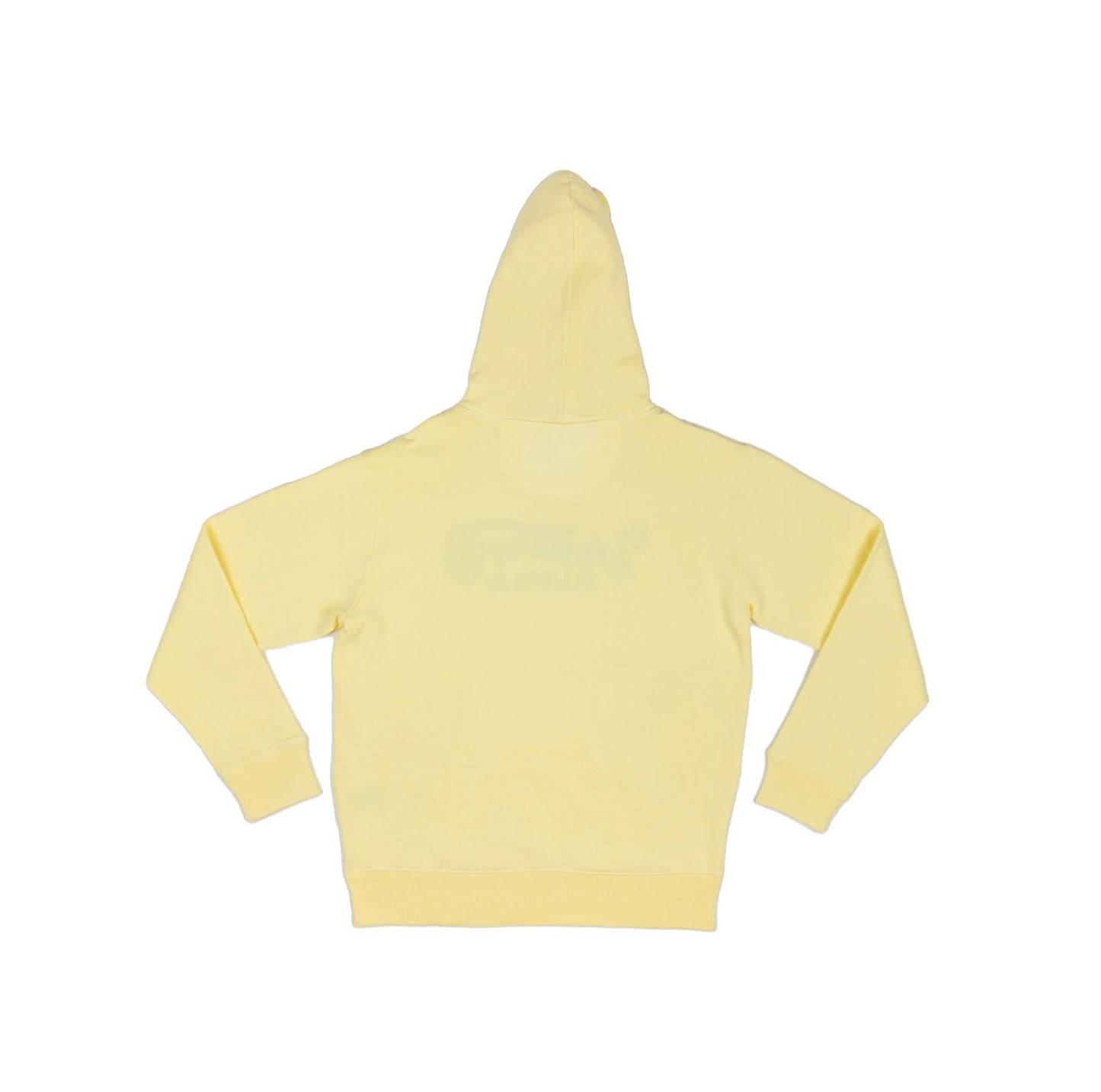 Embroidered Rope Logo Hoodie Yellow