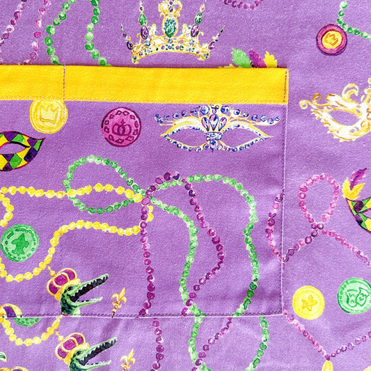 Mardi Gras Apron
