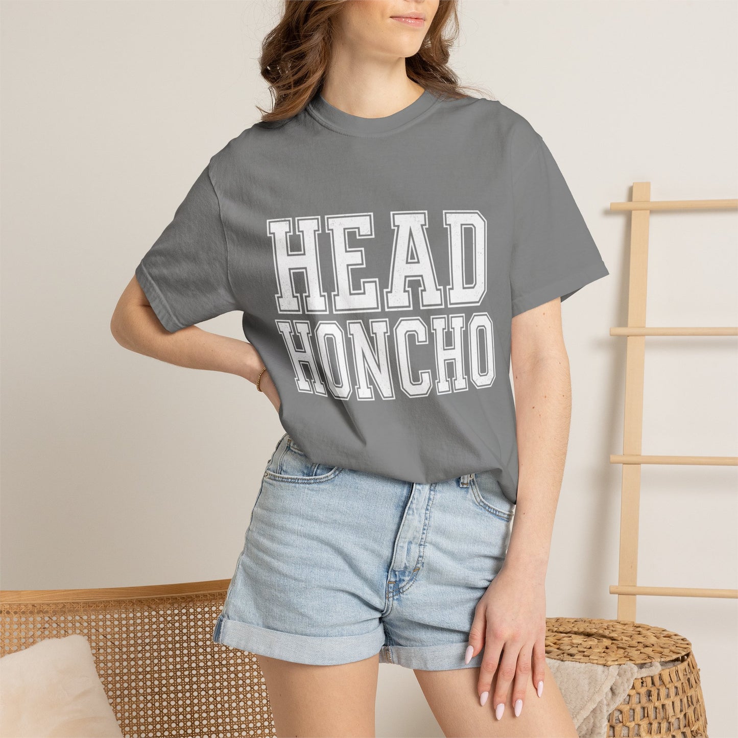 Head Honcho T-Shirt — Vintage Collegiate Graphic Tee