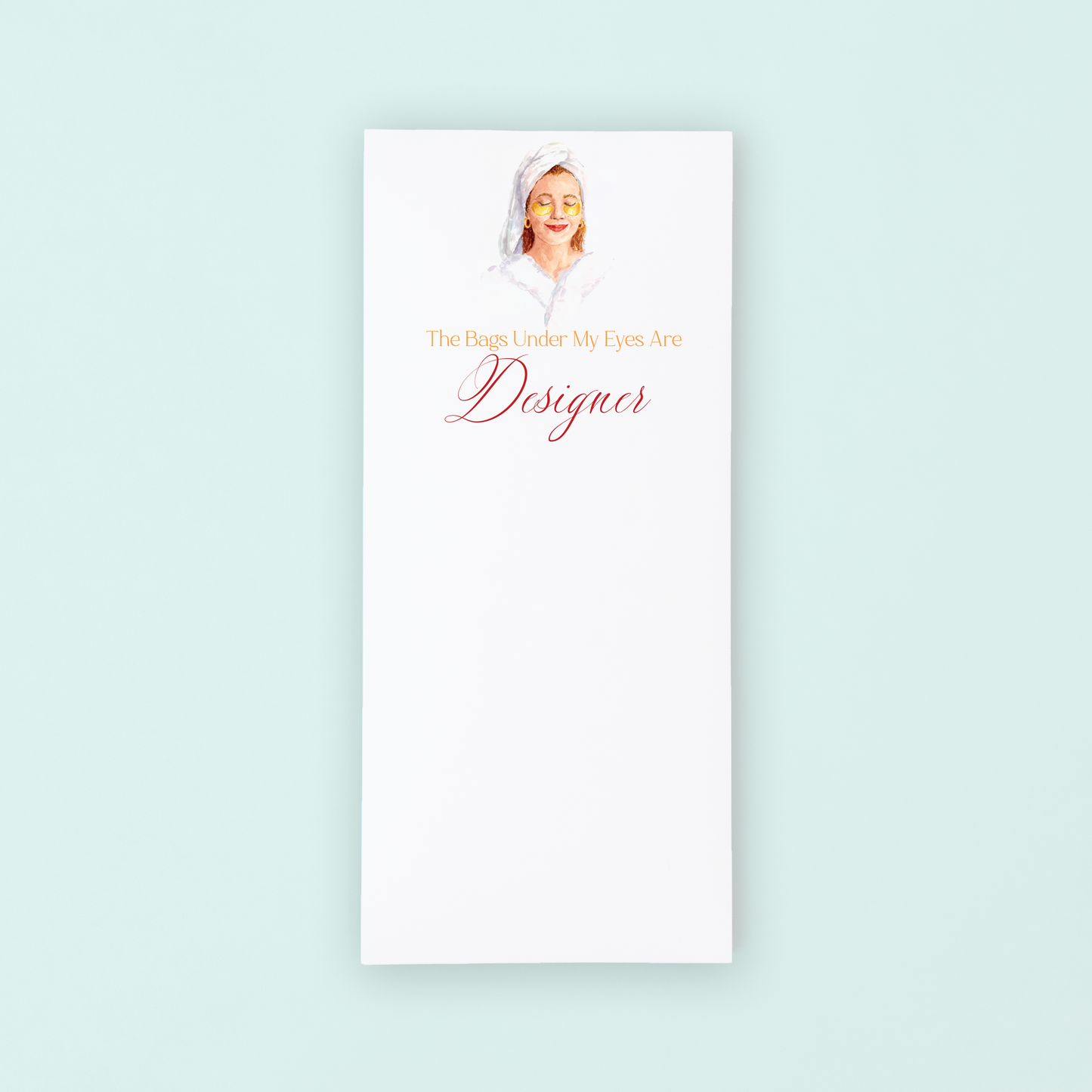 Gold Patches List Pad