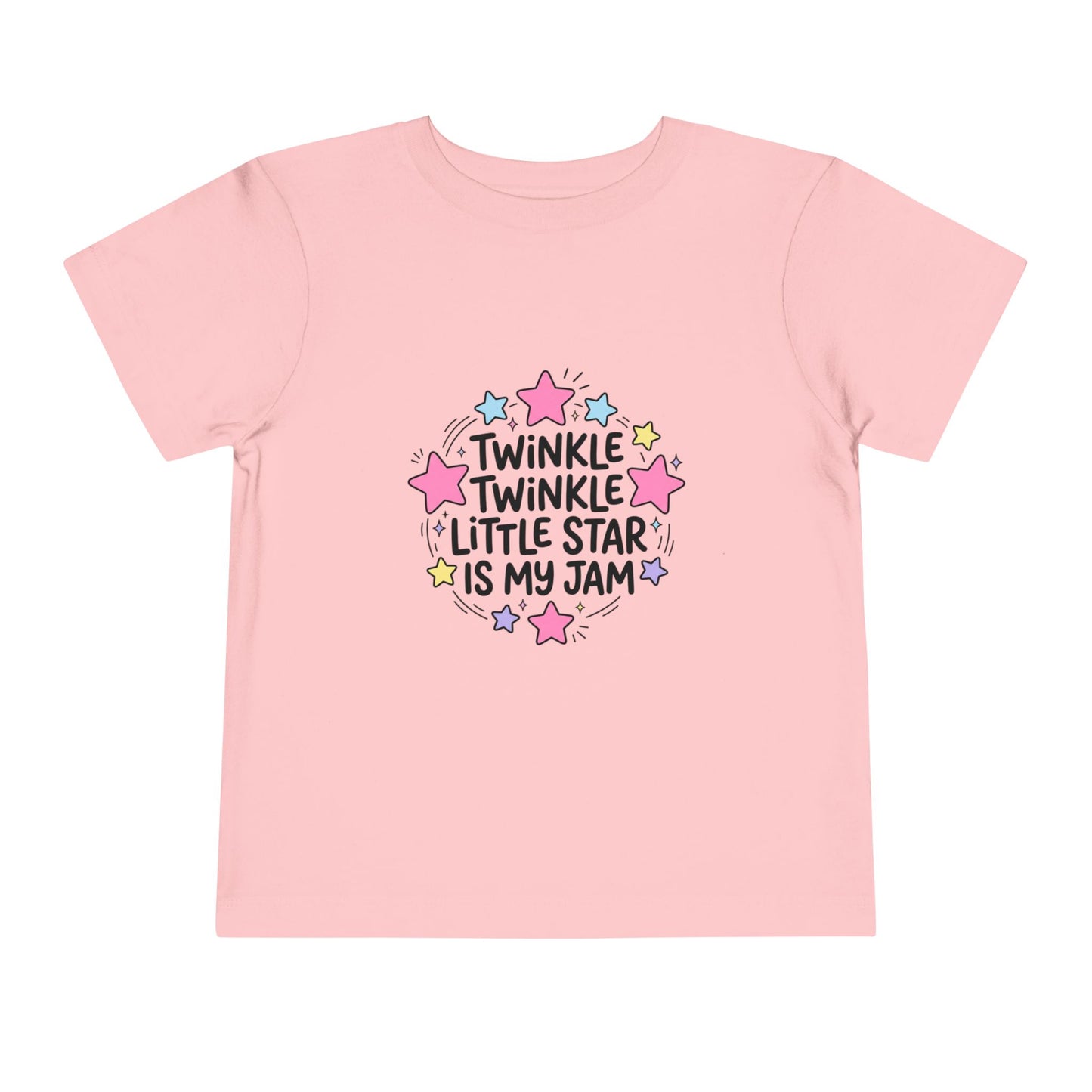 Toddler Tee — "Twinkle Twinkle Little Star Is My Jam" Cute Starry Graphic