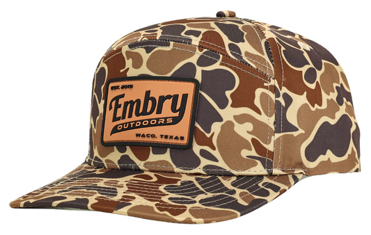 Duck Camo 6 Panel "Retro" Trucker